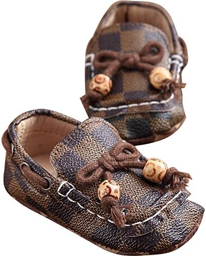 Frontonline Baby Boy Spring Pu Leather Soft Loafers Shoes 6-12 Month