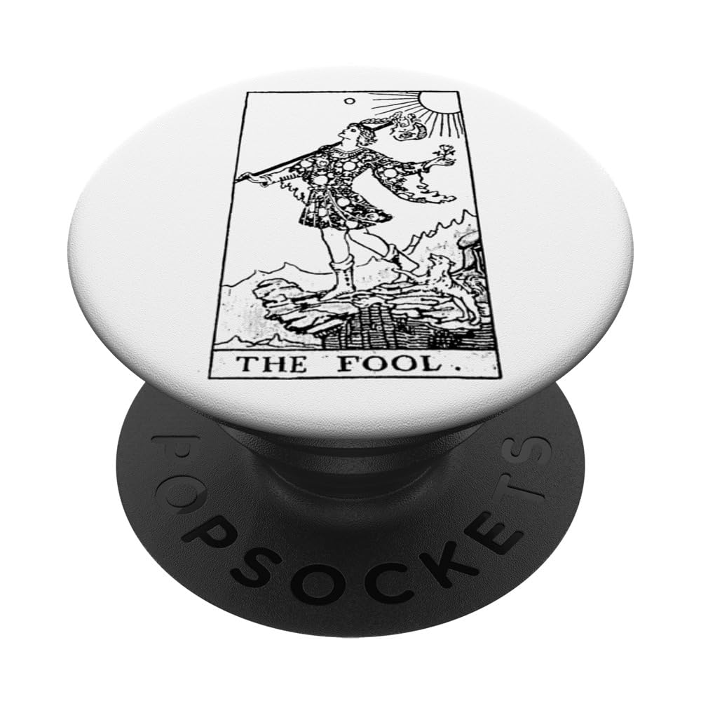 The Fool Tarot Card PopSockets Adhesive PopGrip
