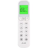 Replacement Remote Control for Midea ComfortStar FrigidaireAC Cooper&amp;Hunter AC Air Conditioner RG36B/BGE RG36F/BGEF RG36A/BGEF-AR3 RG36B/BGCE RG36Y1/BGCEFU2 RG36F1/BGEFU1 RG36B4(B)/BGE RG36B2/BGEF -C