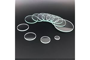 1PC Transparent Round Flat Glass Lens for LED Flashlight Torch Dia 10mm 15mm 18mm 19mm 20mm 21mm 22 23 25 27 28 30mm 32mm 34 