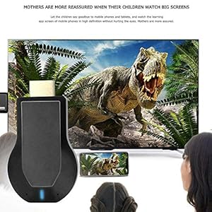 Dongle adattatore display HDMI wireless 1080P, Airplay HDMI Dongle AV digitale a connettore HDMI per iOS/Android/Samsung… - immagine 5