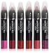 6 Creamy Lip Crayon Twist Up Auto Jumbo Lip Pencils In 6 Different Colors New