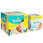 Pampers swaddlers (tm) 216-count size 1 disposable diapers (037000863823)