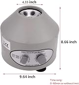 Fiar 800-1 Desktop Centrifuge 4000RPM Speed Control 6x20ML Rotor Timer 110/220V view 2