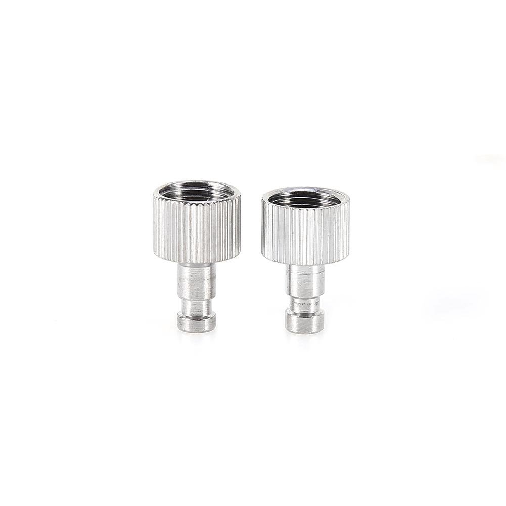 2Pcs Airbrush Quick Release Plugs, 1/8" Air Hose Disconnect Coupler Adapter BSP Male and Female Hose Connections