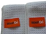 New 2-Pack! WASHDRI™ Super Absorbent White Kitchen Dish Towels - 32
