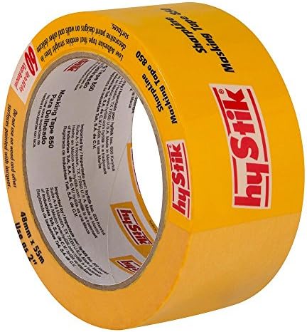 Hystik Yellow Masking Tape 2 in. x 60 yd. roll