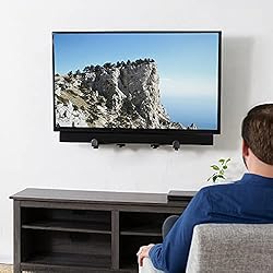 VIVO Steel Soundbar Bracket Speaker Mount with