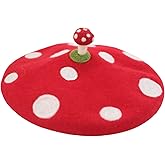 Kawaii Antler Deer Ear Head Berets Hat Christmas Trees Funny Christmas Cap Winter Warm Women Girls Gift French Style