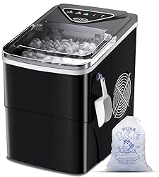 Ice Makers Countertop, Self-Cleaning