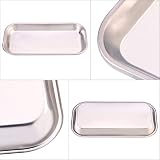 Keenso Stainless Steel Medical Surgical Tray 8.85x4.52" Professional Kidney view 4