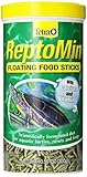 Tetra ReptoMin Aquatic Turtle, Newt and Frog Reptile Floating Food Sticks,10.59 Ounce