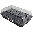 Hoss 24-Cell Seed Starting Tray | Sturdy and Built to Last | Includes Bottom Tray and Humidity Dome