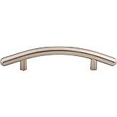 Top Knobs M534 Nouveau Collection 3-3/4" Pull, Brushed Satin Nickel