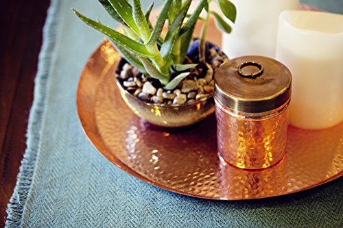 Large-Contemporary-Hammered-Edge-Pure-Copper-Circular-Serving-Party-Tray-By-Alchemade-15-Inch-Round-Charger-Platter-Serving-Dish