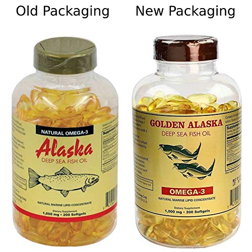 Omega 3 Alaska Deep Sea Fish Oil 1000mg 200 Softgels Pricepulse