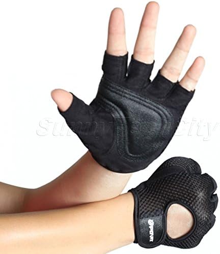 EE Gym Body Building Training Fitness Gloves Sports Weight Lifting Workout Exercise