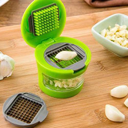 Multifunctional Practical Household Kitchen Garlic Cutter Chopper Manual Garlic Chopper Press Mincer Slicer Dicer Grater