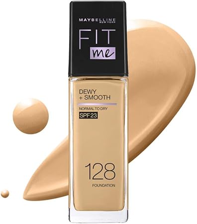 Amazon Maybelline メイベリン フィットミー リキッド ファンデーション D ツヤ 128 標準的な肌色 イエロー系 30ml メイベリン ビューティー 通販