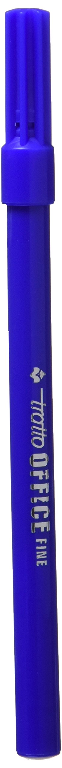 Tratto Office 730501 Rotulador PTA Fibra 0.7 mm 730501, Paquete de 12 Unidades