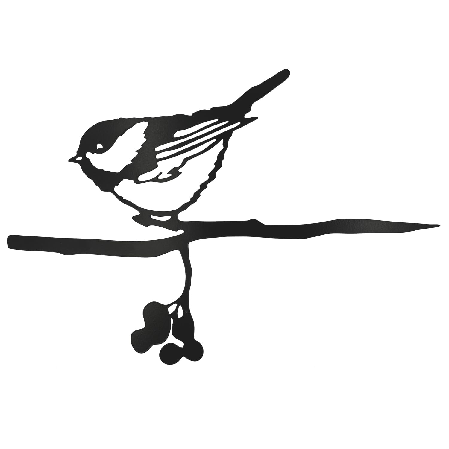 MoreTake Robin Metal Bird Ornaments, Robin Garden Ornament Decor, Metal Birds Garden Art, Vivid Robin Bird Gifts for Outdoor Garden Patio Tree Art Home Wall Hanging