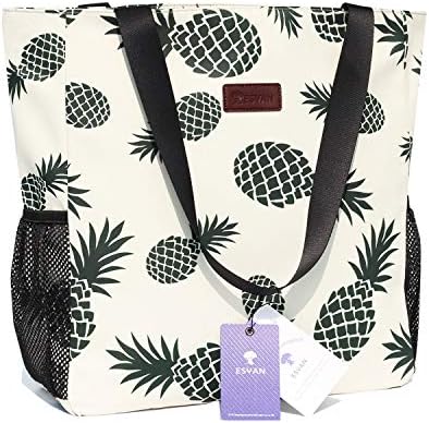 Original Floral Water Resistant Large Tote Bag Shoulder Bag for Gym Beach Travel Daily Bags Upgraded 3 Original Floral Water Resistant Large Tote Bag Shoulder Bag for Gym Beach Travel Daily Bags Upgraded