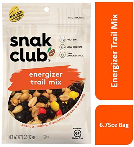 SNAK CLUB ENERGIZER TRAIL MIX RESEABLE NUTS