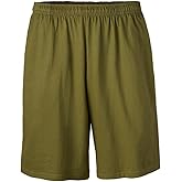 Soffe Mens Classic Cotton Pocket Short, Olive Drab Green, X-Large