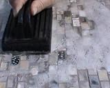 LTP Black Emulsifying Pad with Handle Coarse for Tile Grout Stone Cleaning view 3