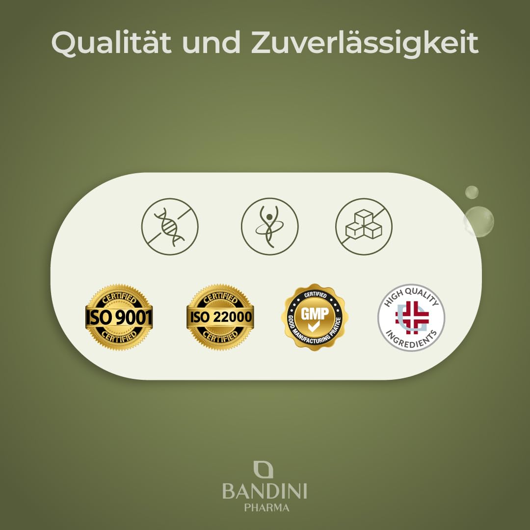 Bandini® Vitamin D3 K2 | 365 TABLETTEN | Vitamin D 2000 IE + 200 mcg Vit K 7