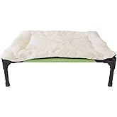 Midlee Fleece Dog Bed Topper for Dog Cot Beds (Large)