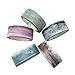 XIAOYU Washi Tape Set Decorative Diy Adhesive Paper Masking Tapes Writable Sticky 0.6 x 275 inch 5pack