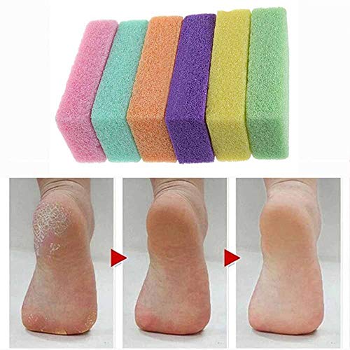 2pcs Pumice Sponge Stone Dead Skin Exfoliating Callus Corn Remover Pedicure Shower Foot Body Care Cleaning Tool