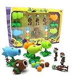 Plants vs Zombies Package Set: 5 Plants 3 Zombies 10 Foam Balls (Style 1)