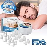 Snoring Solution,Anti Snoring Devices Snore Stopper 8 Set Stop Snoring Nose Vents Nasal Dilators Best Snoring Aids Stop Snoring Devices Snore Reducing Sleep Aids for Ease Breathing Men Women Kids