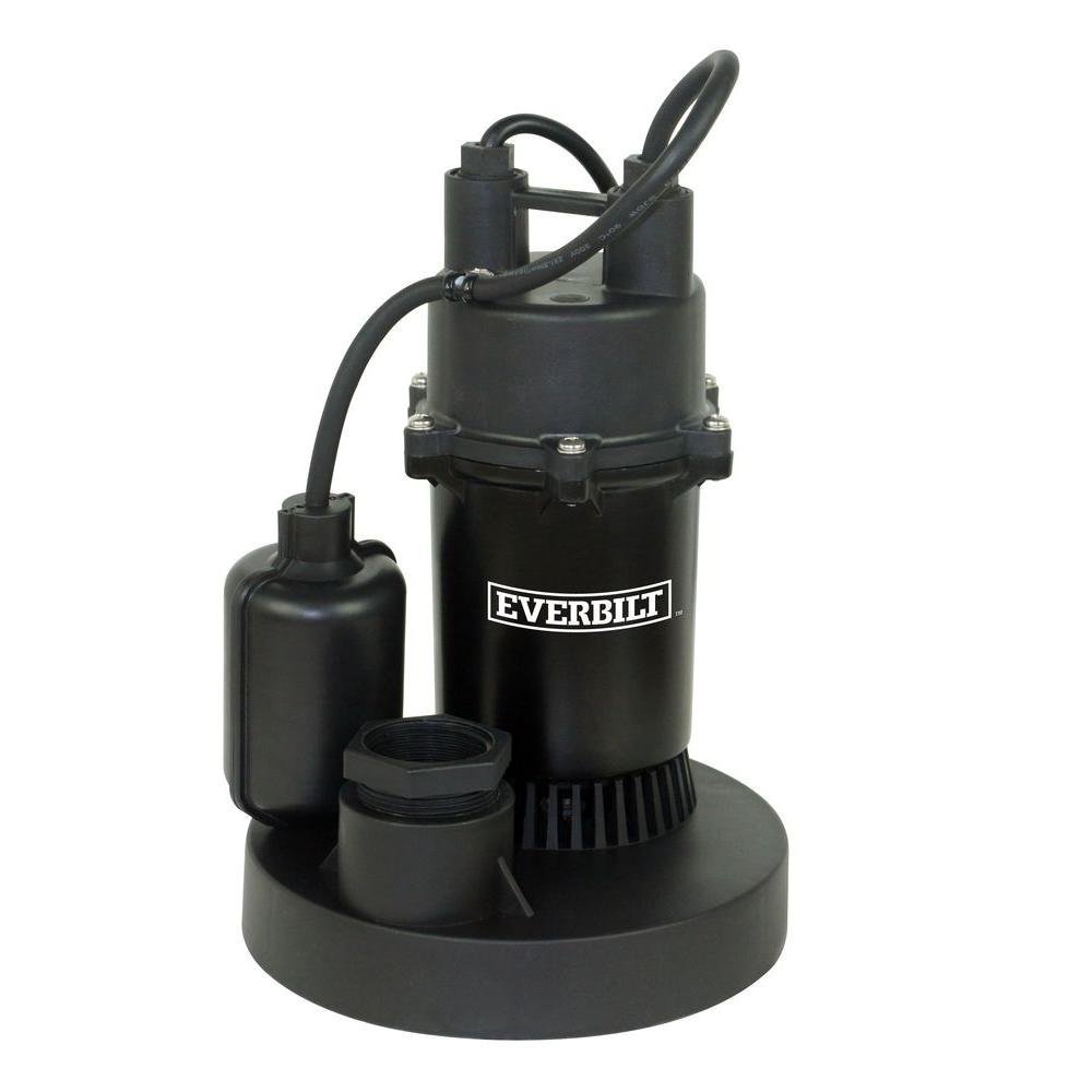 3 HP Submersible Sump Pump with Tether 