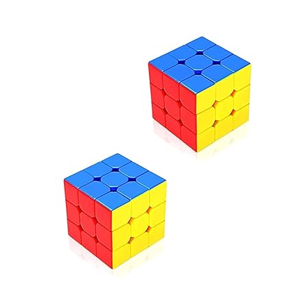 ONCEMORE by New High Stability Speed Cube Rubik Cube High Speed, Cube (3x3x3 Cube) Set of 2