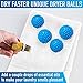 Laundry Dryer Balls - Clothes Will Come Out Soft, Fluffy, Fewer Wrinkles and Less Static Cling. A Natural and Better Alternative to Fabric Softener. Reduce Drying Time and Save on Energy