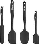 NileHome Silicone Spatula Set Heat-Resistant BPA-Free Steel Core Non-Stick view 1