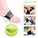 The Arch Support has More Filling Comfort and is Used to Relieve Plantar Fasciitis, Sagging Arch, Heel spur, Flat Foot and Painful Foot Pain. (2 Packs)