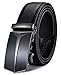 Xhtang Men's Ratchet Belt Automatic Buckle Genuine Leather belt 35mm Wide S