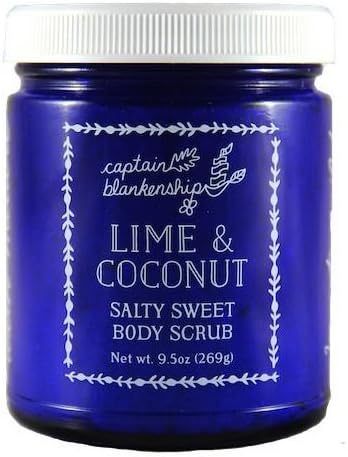 Captain Blankenship - Organic Lime & Coconut Salty Sweet Body Scrub (9.5 oz)