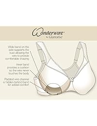 Glamourise Wonderwire # 9245 brasier de encaje para dama.