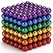 HAJUGADOR 5MM 216 Pieces Magnetic Ball Set Sculpture Building Blocks Toys Perfect for Crafts, Intelligence Learning Magnets Cube Provides Relief for Anxiety, Autism, ADHD (6 Color, 5MM)