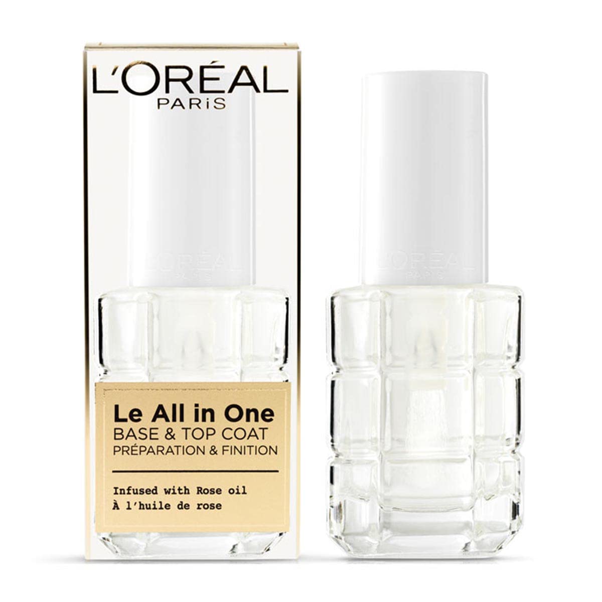 L'Oreal Paris Make Up À L'huile Manicure Base with rose Oil Nail polish