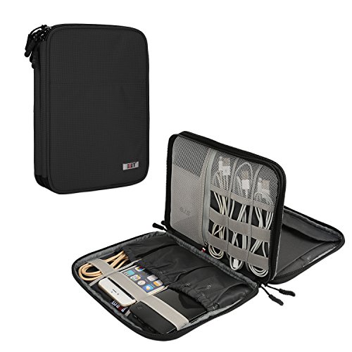 BUBM-Electronics-Organizer-Double-Layer-Electronics-Bag-for-tablet-Cables-Plugs-External-Hard-Drives-and-More