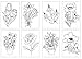 Chameleon Art Products, Chameleon Color Cards - Flowers