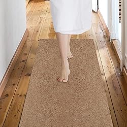 Custom Size Backed Non-Slip Area Rugs Runner, Easy