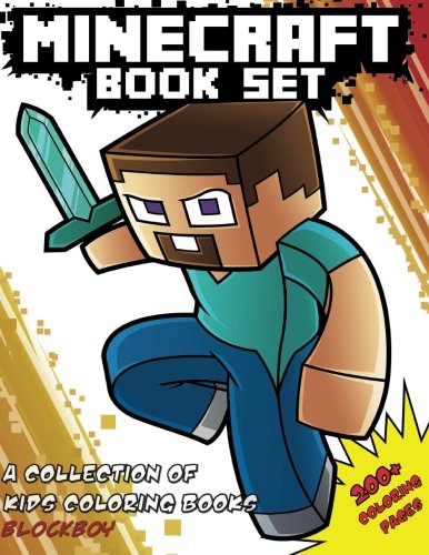Minecraft Book Set: A Collection of Kids Coloring Books - 200+ Coloring Pages (Books for Minecrafters) (Volume 5)