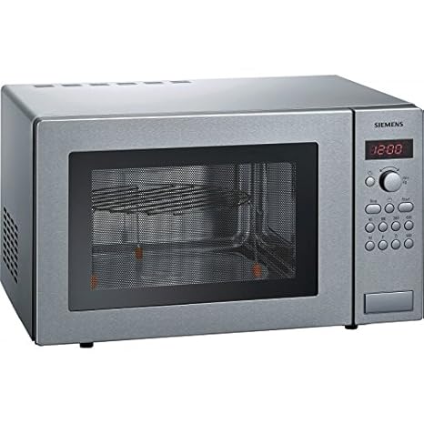 Siemens - Horno microondas de banco HF24G541 acabado Acero ...